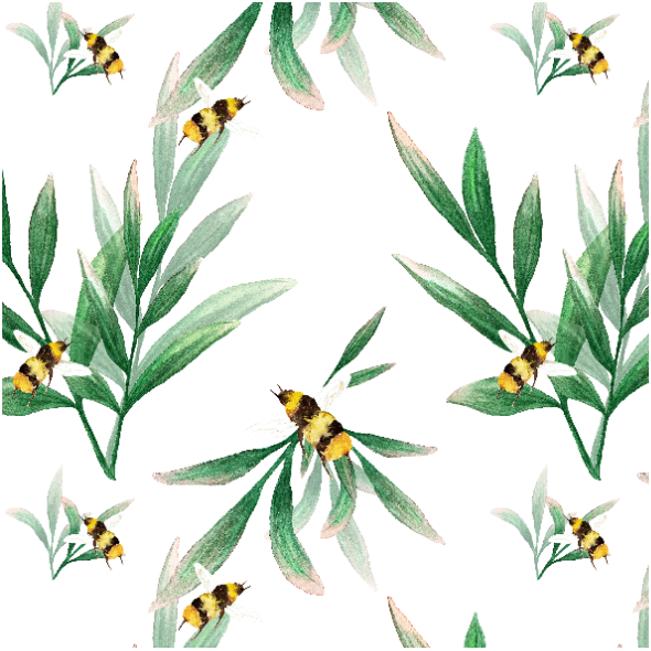 Fabric 18648 | Among the leaves II0