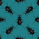Tkanina 18742 | Zuki na brittany blue small
