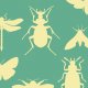 Fabric 18757 | bugs on minty xl