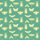 Tkanina 18757 | bugs on minty xl