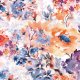 Tkanina 18777 | floral watercolor - seria 1