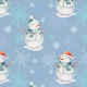 Fabric 18801 | Balwanki i gwiazdki small pale blue