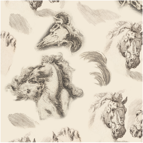 Fabric 18806 | Crazy Horses
