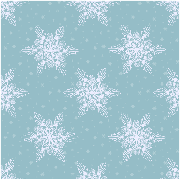 Tkanina 18877 | sniezynki light blue medium 