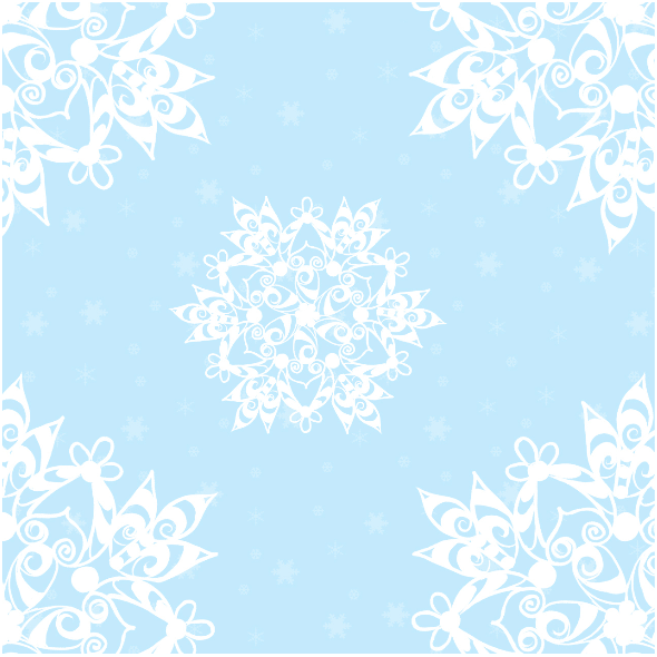Tkanina 18920 | Sniezynki baby blue xl