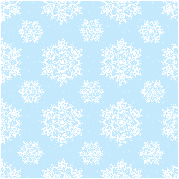 Tkanina 18921 | Sniezynki baby blue small