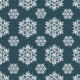 Tkanina 18923 | Sniezynki navy blue small