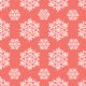Fabric 18925 | sniezynki coral small