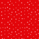 Tkanina 18937 | sniezynki mix red small
