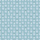Tkanina 19015 | balwanki i sniezki blue - small