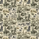 Fabric 19091 | PSIARNIA / Kremowe tło - KENNEL / ECRU Background