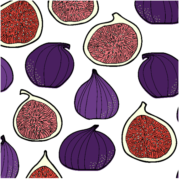 Tkanina 19226 | Figs pattern