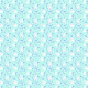 Fabric 19249 | króliki na łące mięta