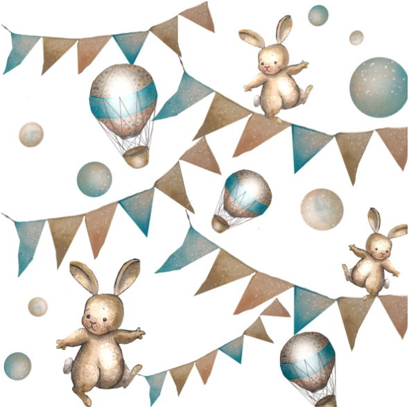 Fabric 19278 | rabbit