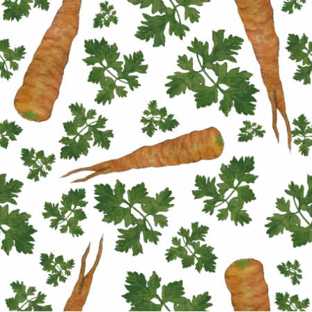 Tkanina 19330 | parsley&carrots