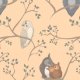 Tkanina 19491 | Awww owls (light)