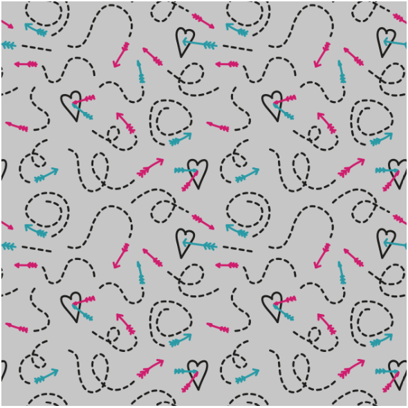 Tkanina 19523 | platonic love 