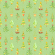 Tkanina 19526 | Choinki green small