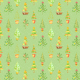 Tkanina 19526 | Choinki green small