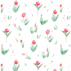 Fabric 19553 | Tulipany