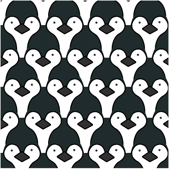 Fabric 19614 | pingwinki xl