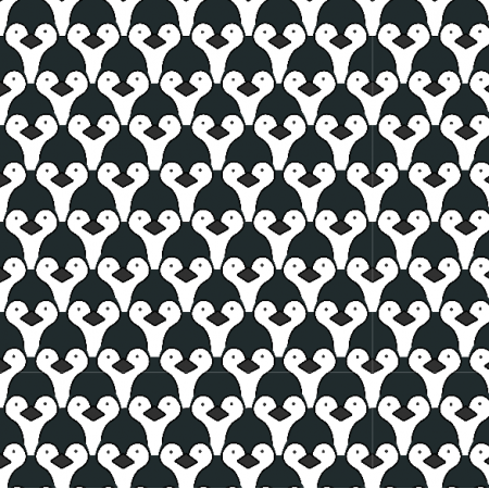 Fabric 19615 | pingwinki small