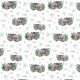 Fabric 19707 | deer flower