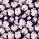 Fabric 19718 | DELICATE Peonies DARK