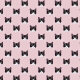 Fabric 19787 | B&W cats pink