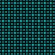 Fabric  | kwiaty niebieski neon