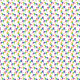 Tkanina 19992 | Teczowe jednorozce white small