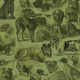 Fabric 20003 | PSIARNIA NA ZIELONO - SAGE GREEN KENNEL