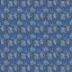 Fabric 20110 | POLNE KWIATY I NIEBIESKIE MOTYLE NA pANTONE cLASSIC bLUE