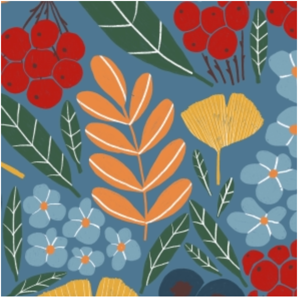 Tkanina 20156 | Scandi autumn
