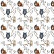 Tkanina 20162 | Awww owls 2