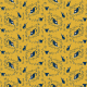 Tkanina 20277 | cats and roses (yellow) 2