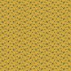 Fabric 20277 | cats and roses (yellow) 2