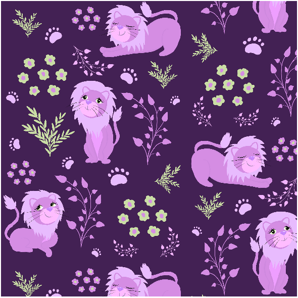 Fabric 20294 | I am a lion