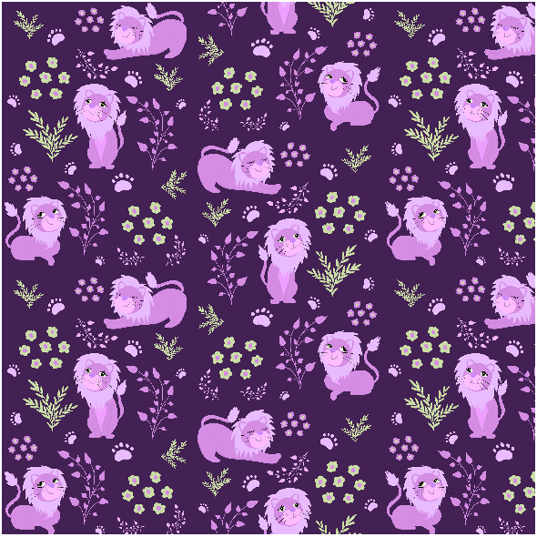 Fabric 20295 | i am a lion 2