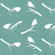 Fabric 20298 | Birds on teal