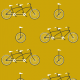 Fabric 20299 | Mustard bicycles